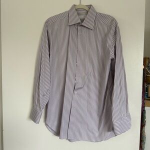 Ermenegildo zegna striped shirt mens